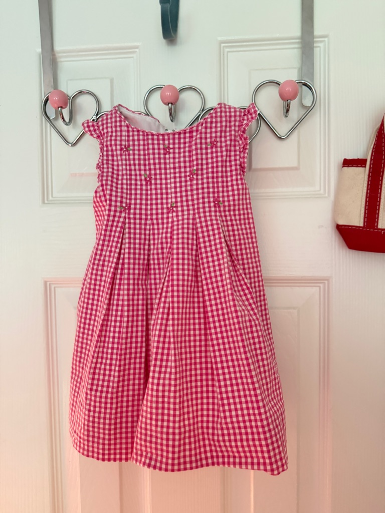 Florence Eiseman Pink Gingham Girls' Summer Dress